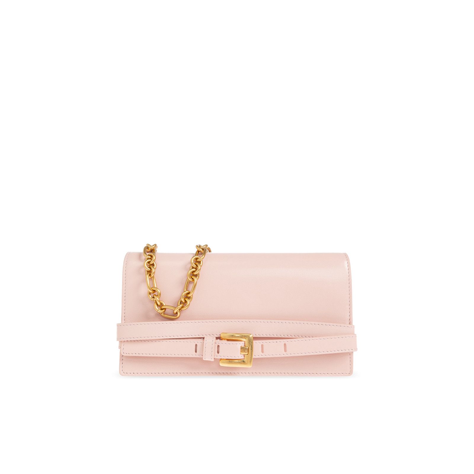 Balmain BALMAIN Shuffle Pink Chain Wallet Bag New Size ONE SIZE - 1 Thumbnail