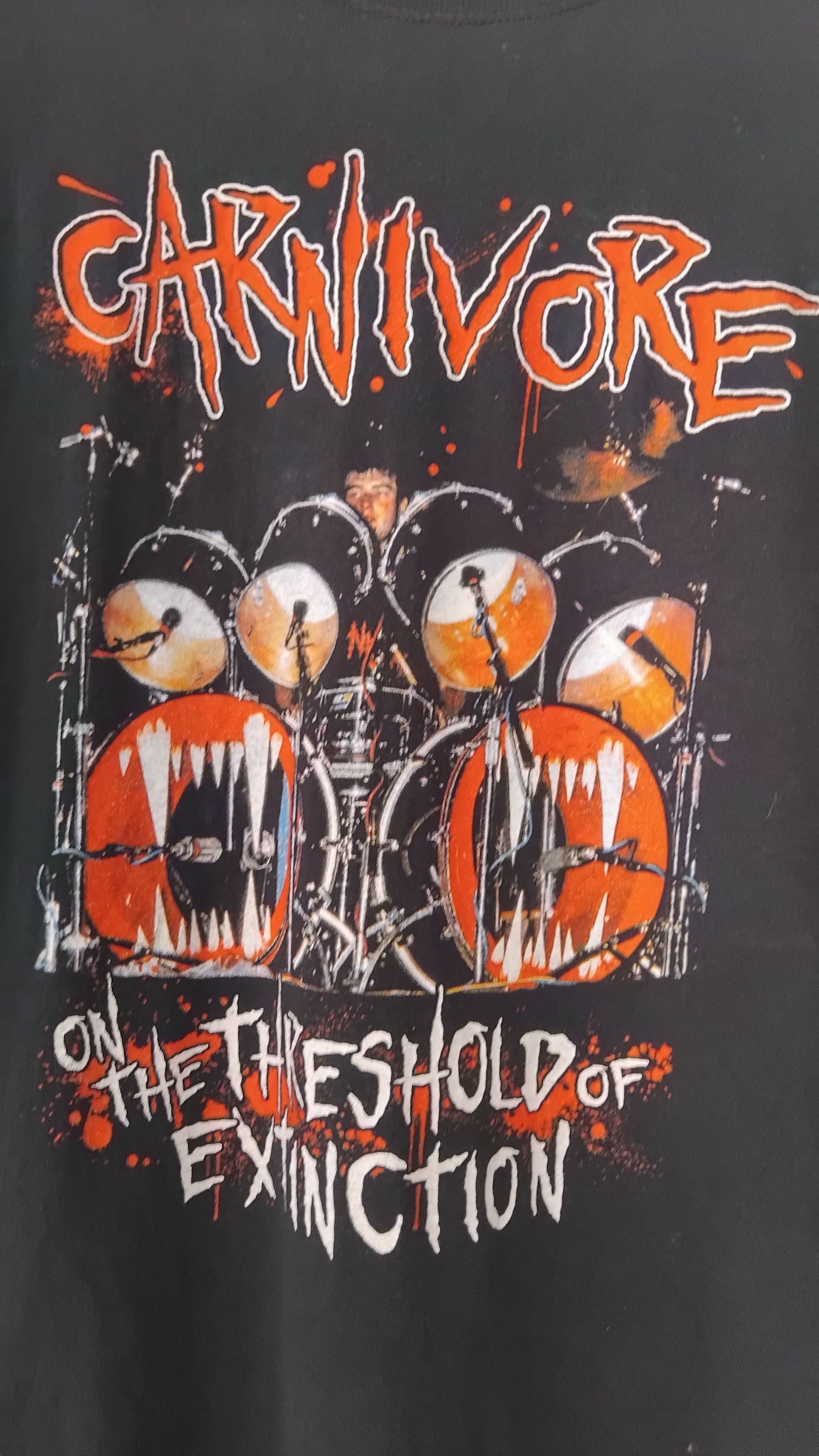 Band Tees Vintage Carnivore tee Size US XXL / EU 58 / 5 - 2 Thumbnail