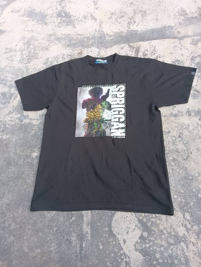 Springgan re shazam manga anime cartoon rare tshirt