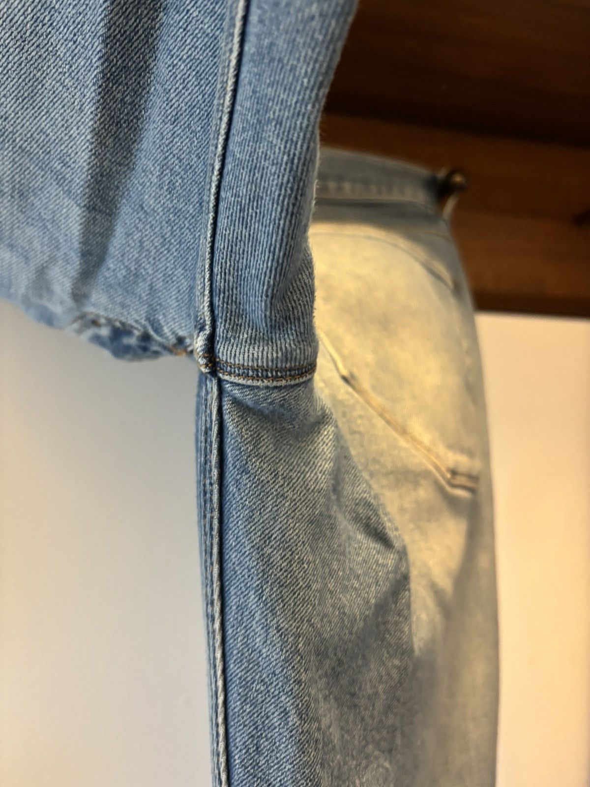 Acne stone light blue was denim