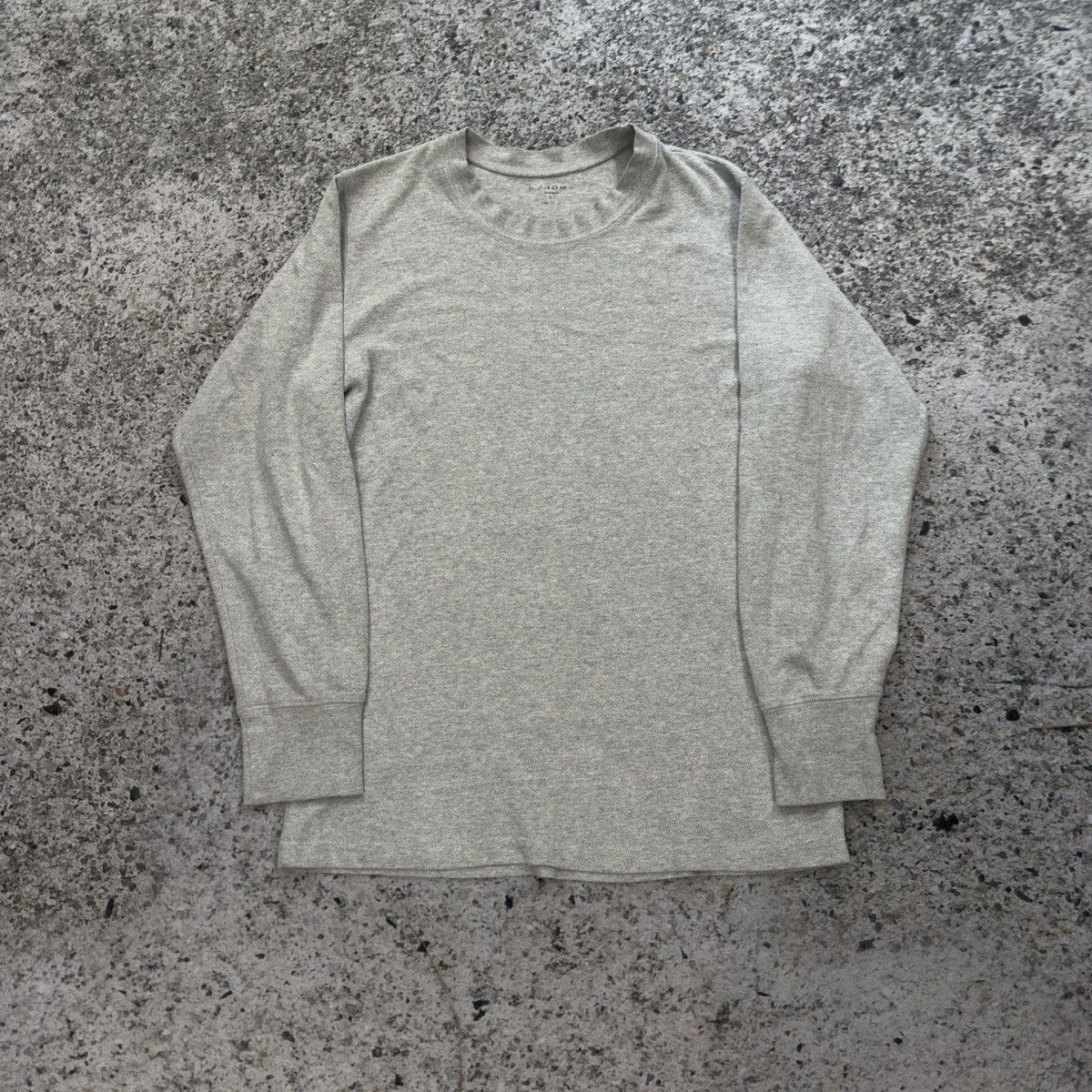 Vintage Thermal Longsleeve Shirt Thrashed Faded ERD Grunge Chrome Size US L / EU 52-54 / 3 - 4 Thumbnail
