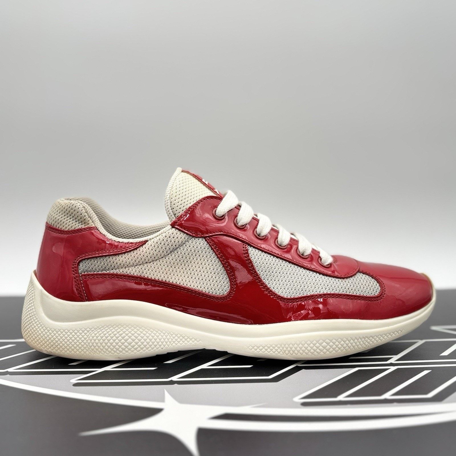 Prada Size 9 UK (10 US) - Prada Americas Cup ' Red, White ' Size US 10 / EU 43 - 2 Thumbnail