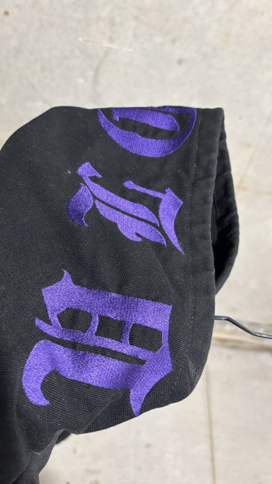 Vlone Vlone Old English Canvas Jacket Size US M / EU 48-50 / 2 - 2 Thumbnail