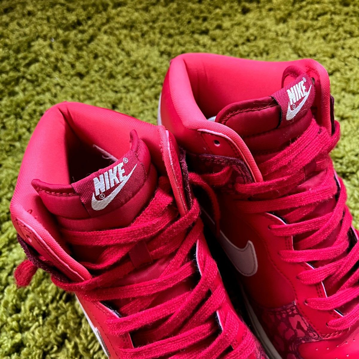 Nike Nike Dunk Red Leopard Vintage 2011 Size US 9 / EU 42 - 10 Thumbnail
