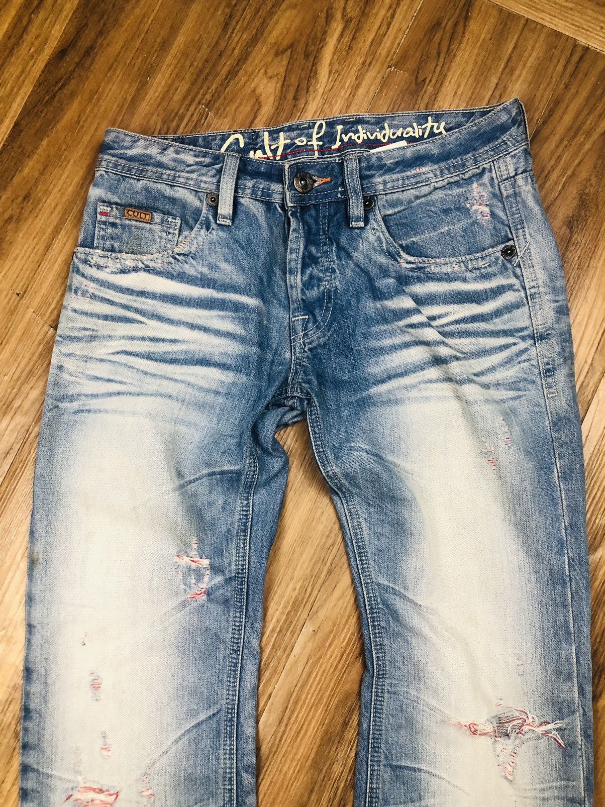 Cult Of Individuality Cult Of Individuality HAGEN Straight Leg Jeans (38) Size US 29 - 3 Thumbnail