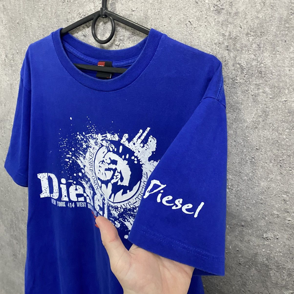Diesel Vintage Diesel T-Shirt Big Logo Japan Style Y2k Size US L / EU 52-54 / 3 - 7 Thumbnail