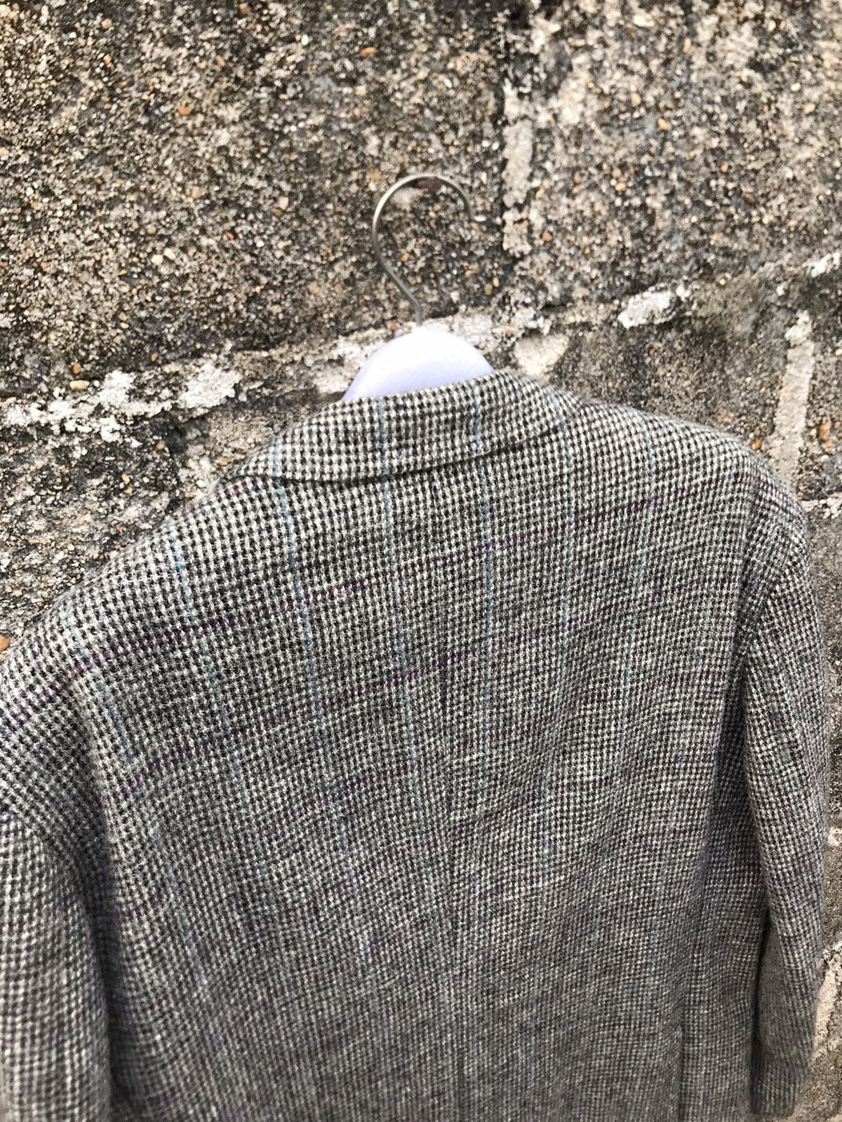 Harris Tweed ⚡️Vintage Ginza Harris Tweed Wool Button Coat Size 52R - 14 Thumbnail