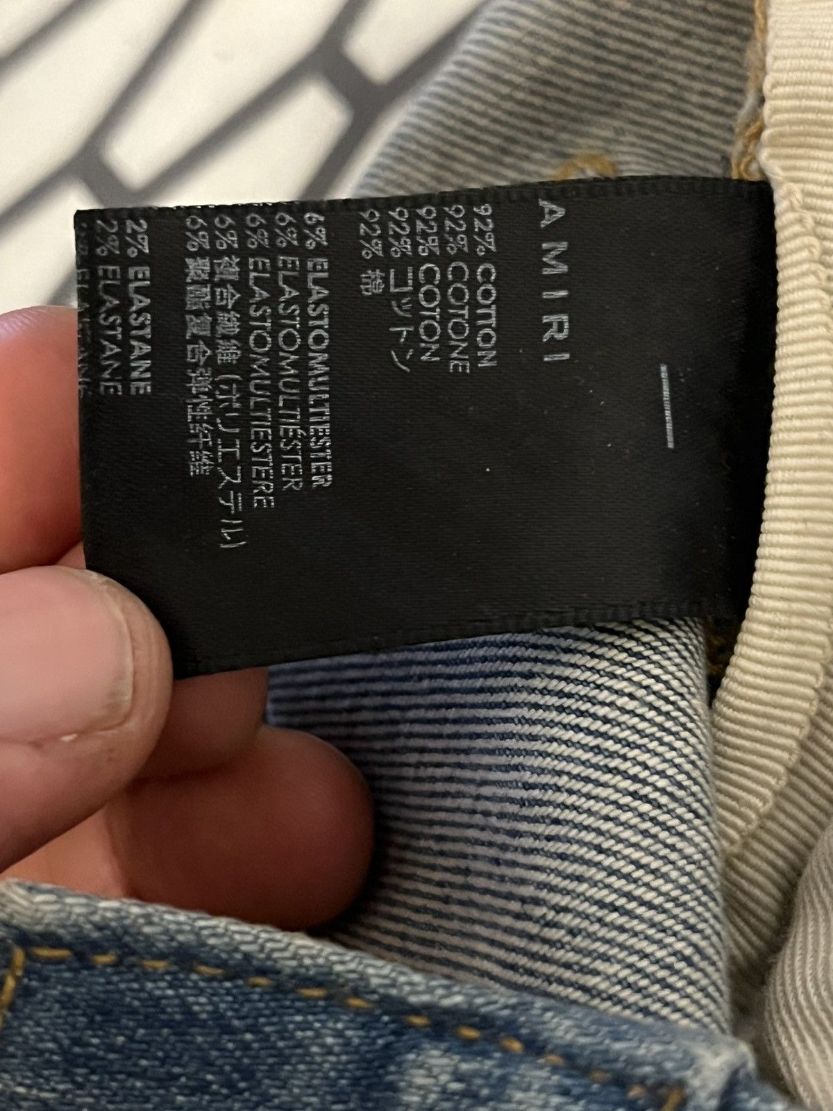 Amiri Amiri Size US 34 / EU 50 - 15 Thumbnail