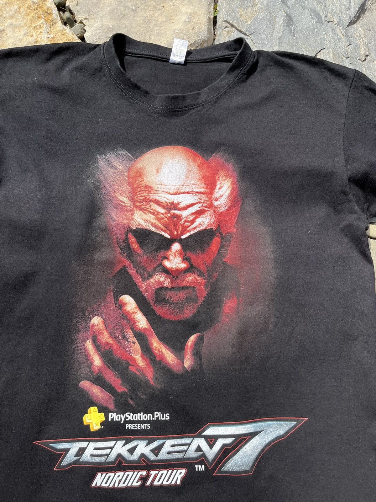 Play Station Plus Tekken 7 Nordic Tour tee t-shirt 2016/2017