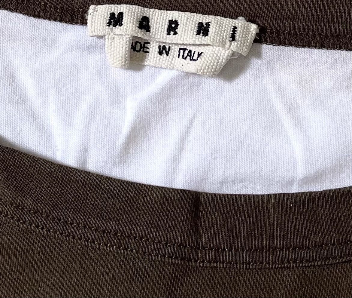 Marni Marni striped two tone tee Size US M / EU 48-50 / 2 - 4 Thumbnail