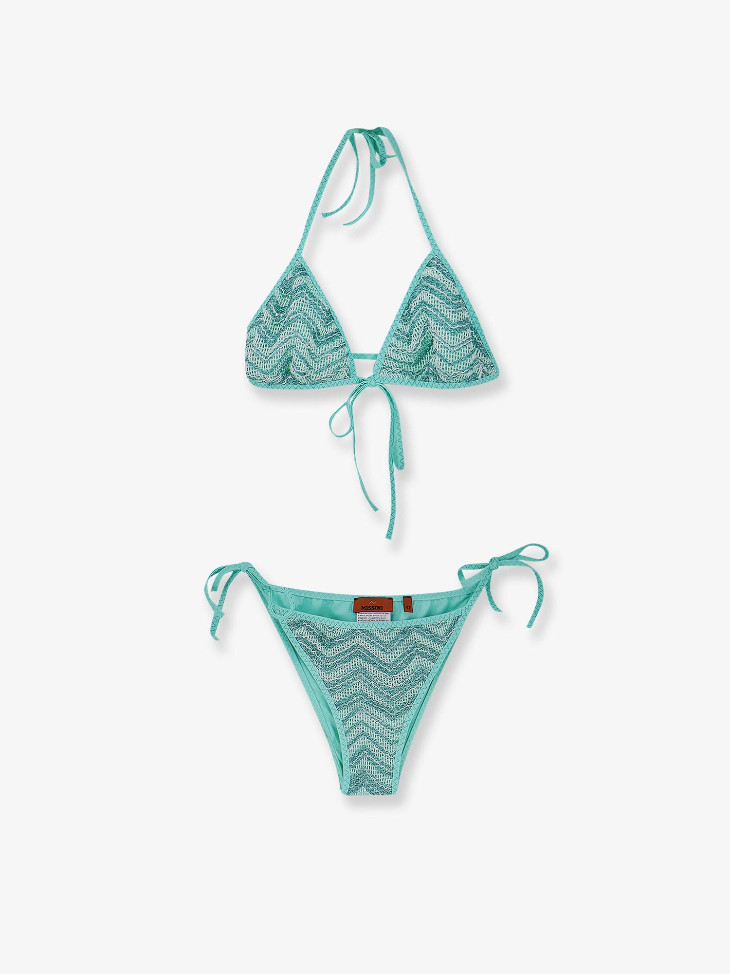 Missoni Bikini With Embroidey And Sequins Size M / US 6-8 / IT 42-44 - 1 Thumbnail