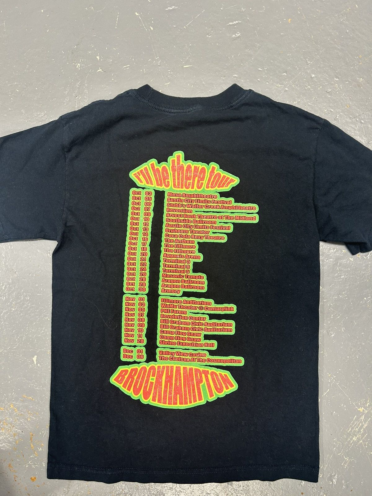 Band Tees × Vintage Crazy Essential Y2K Brockhampton Ill Be There Tour Tee Shirt Size US S / EU 44-46 / 1 - 2 Thumbnail