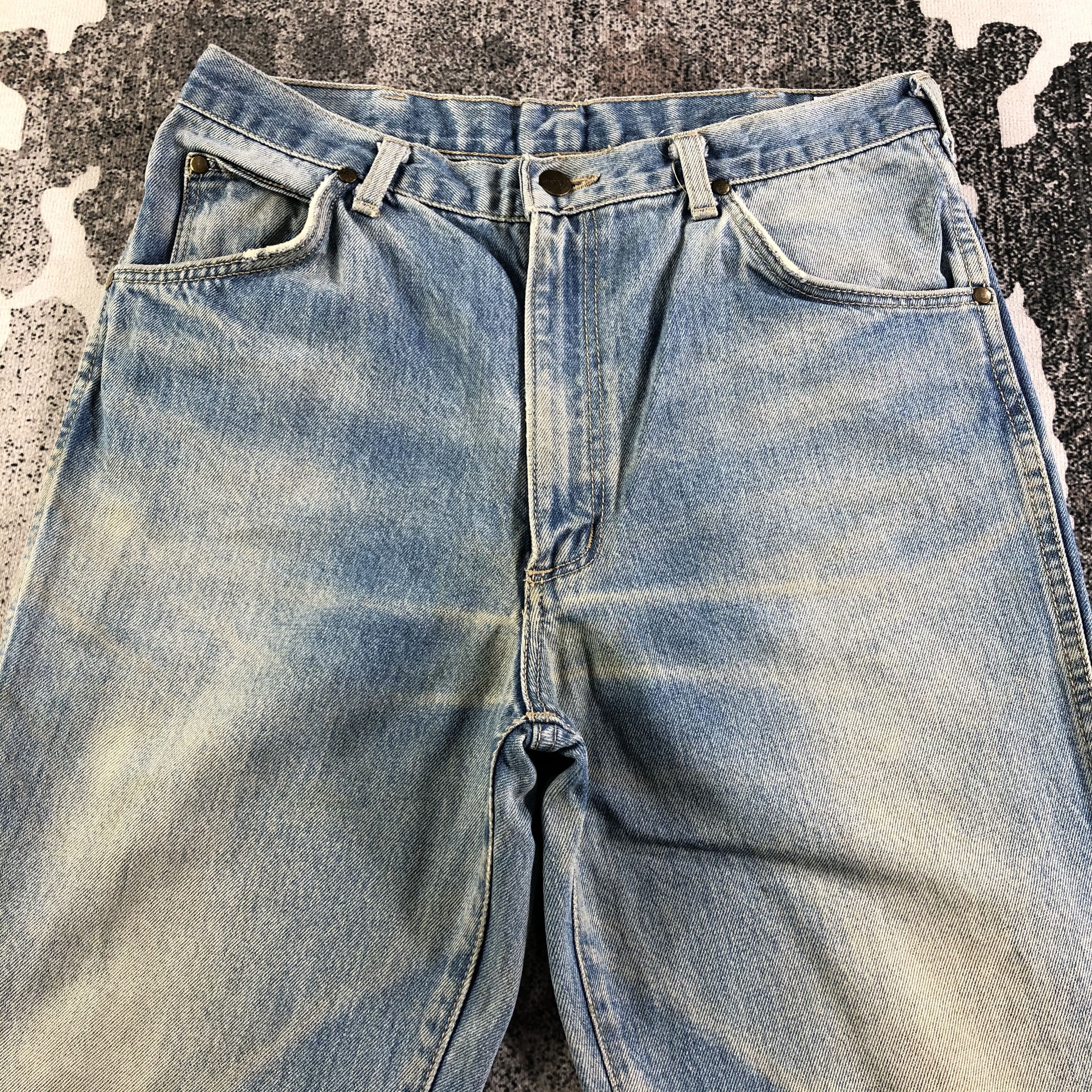 Vintage Vintage Wrangler Jeans Distressed Denim KJ2256 Size US 30 / EU 46 - 3 Thumbnail