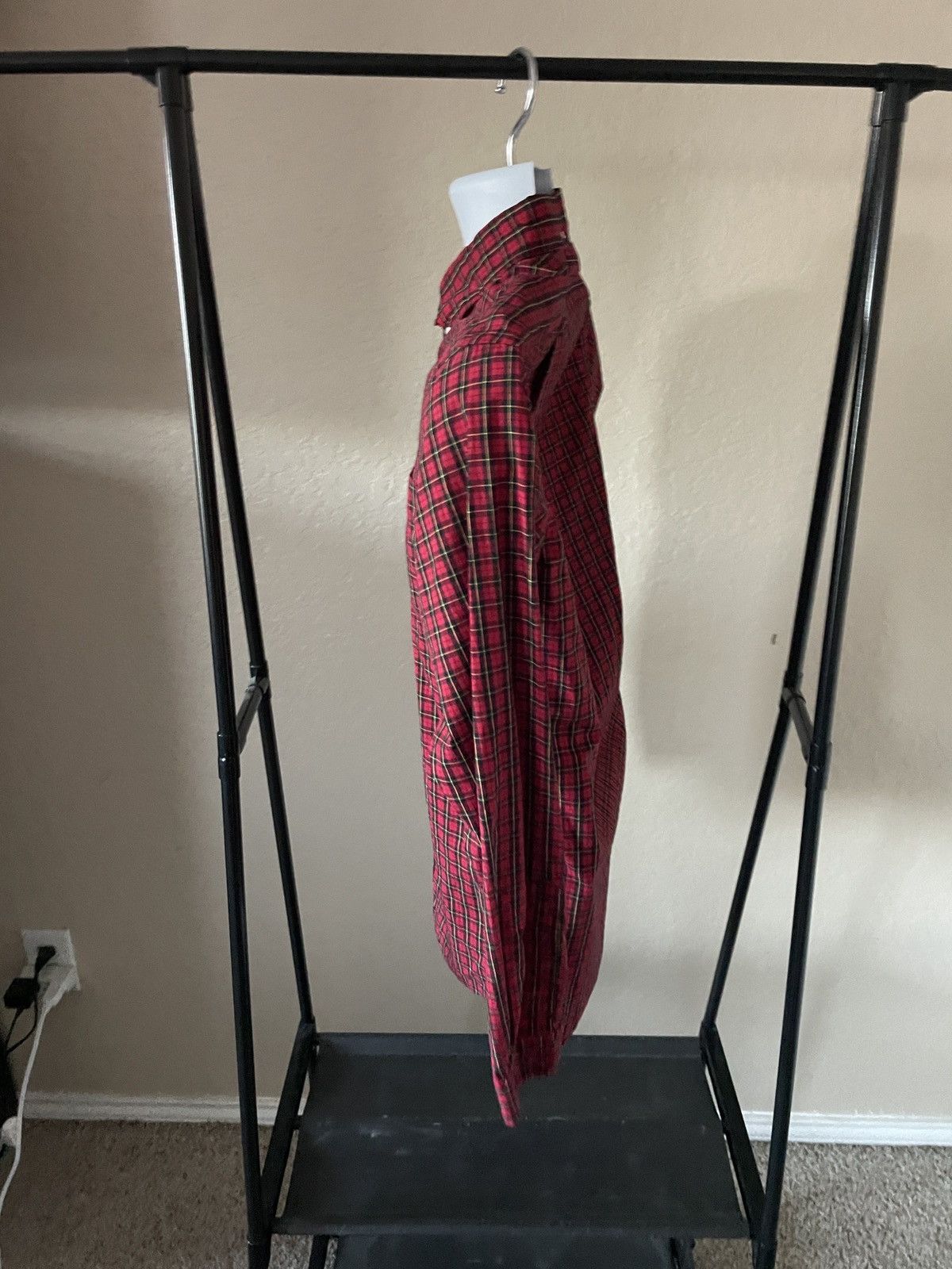 Rugby Ralph Lauren Red Tartan Plaid button down shirt Size US XS / EU 42 / 0 - 4 Thumbnail