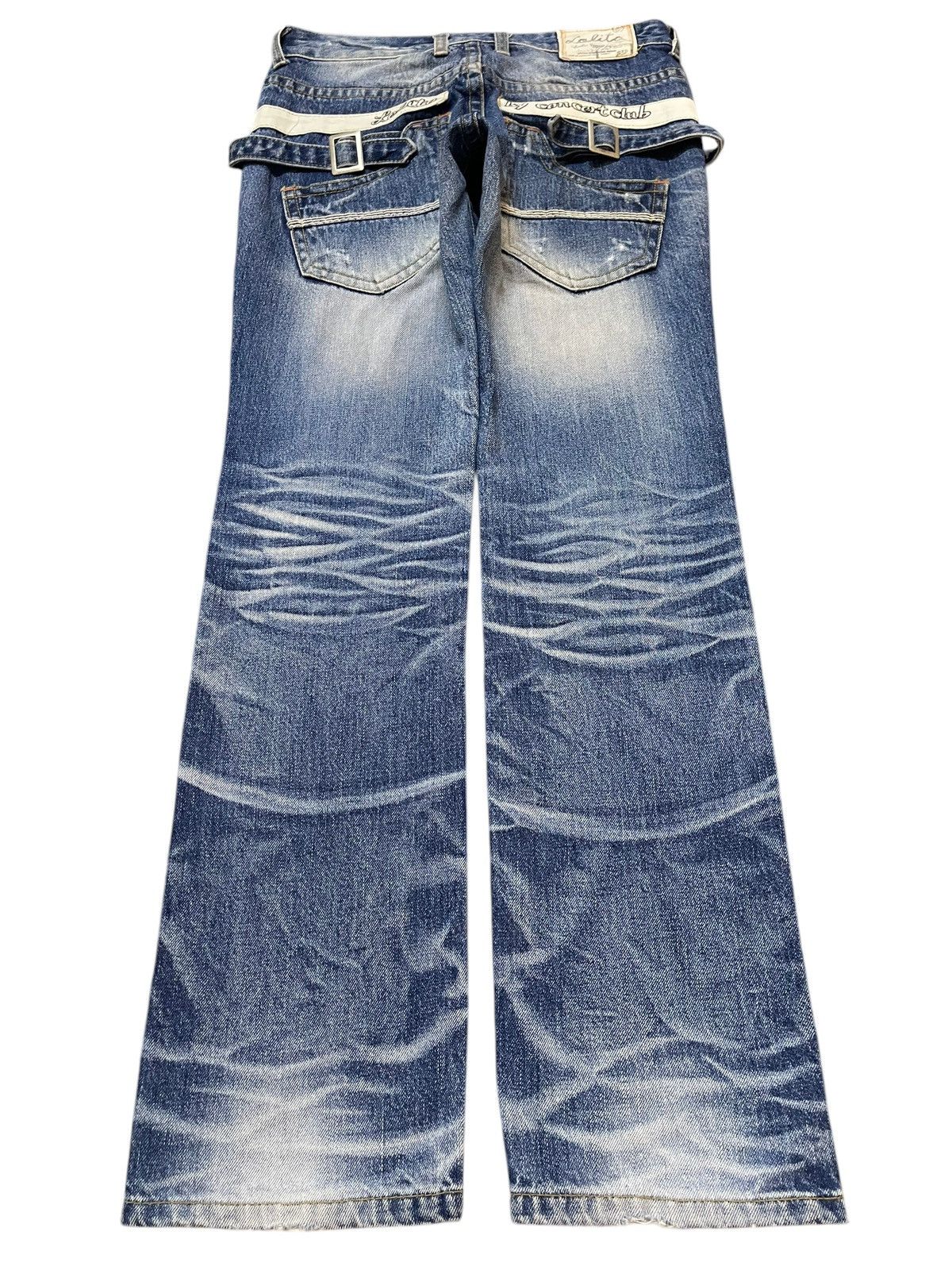 If Six Was Nine Vintage Japanese Brand Blue Faded Wash Style Jeans Size US 30 / EU 46 - 2 Thumbnail