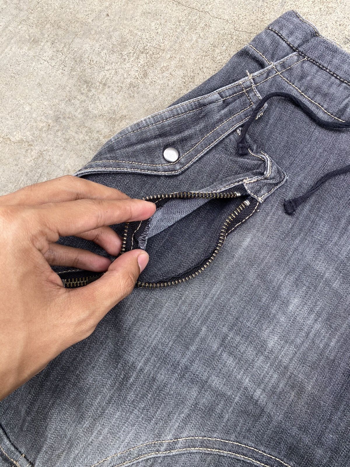 Japanese Brand × PPFM Drop Crotch Baggy Pants Size US 33 - 10 Thumbnail