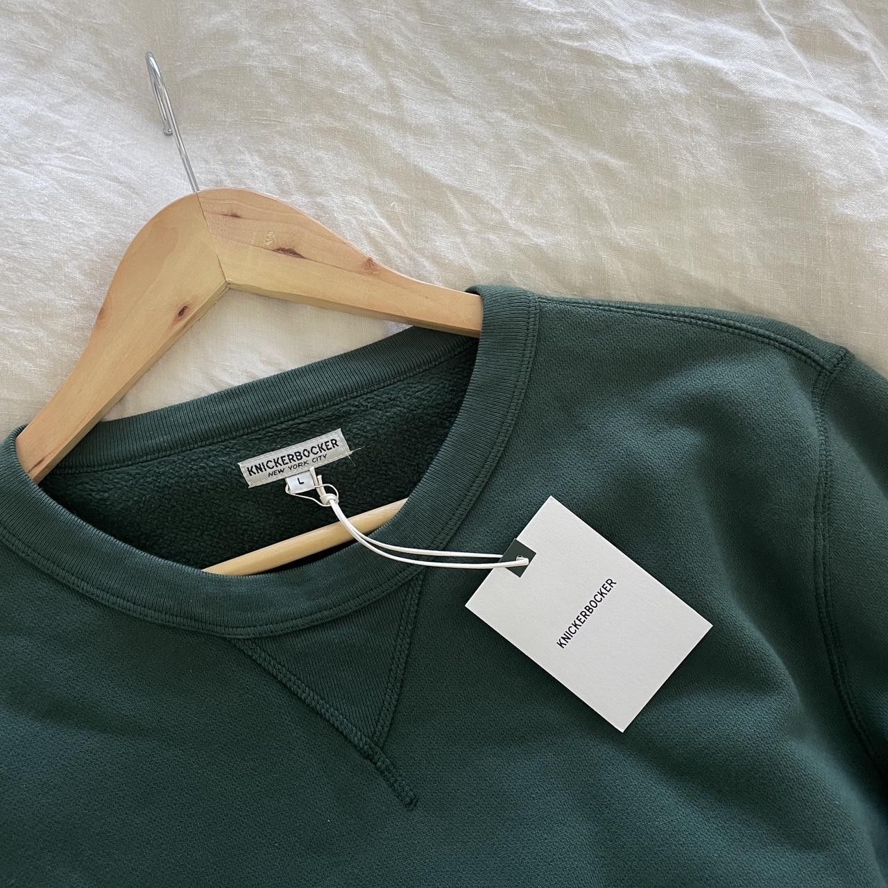 Knickerbocker Mfg Co Gym Crewneck Fleece Sweatshirt - Bottle Green Size US L / EU 52-54 / 3 - 1 Preview