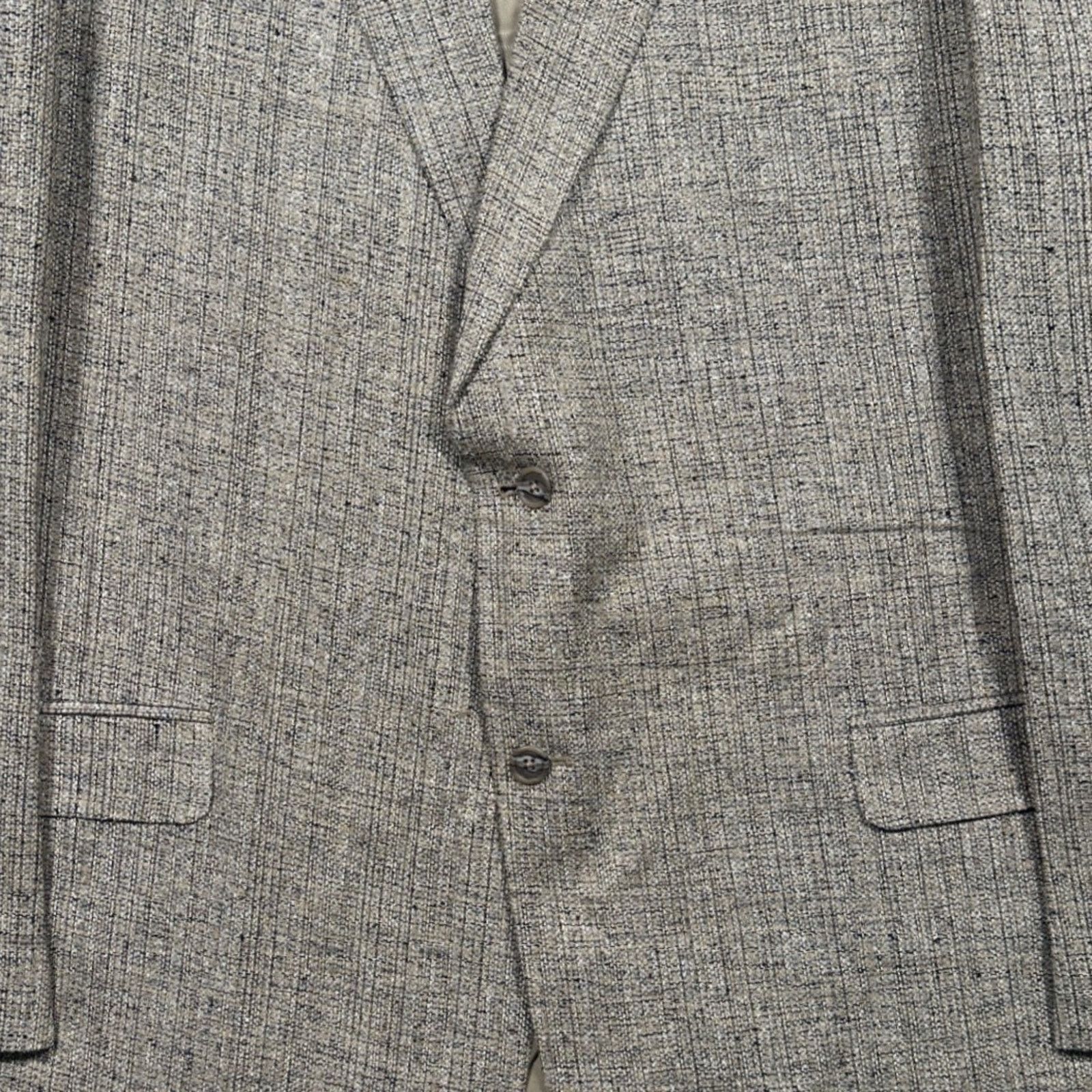 Other Vintage Irvine Park Blazer Mens 48R Textured Sport Coat Size 48R - 5 Thumbnail