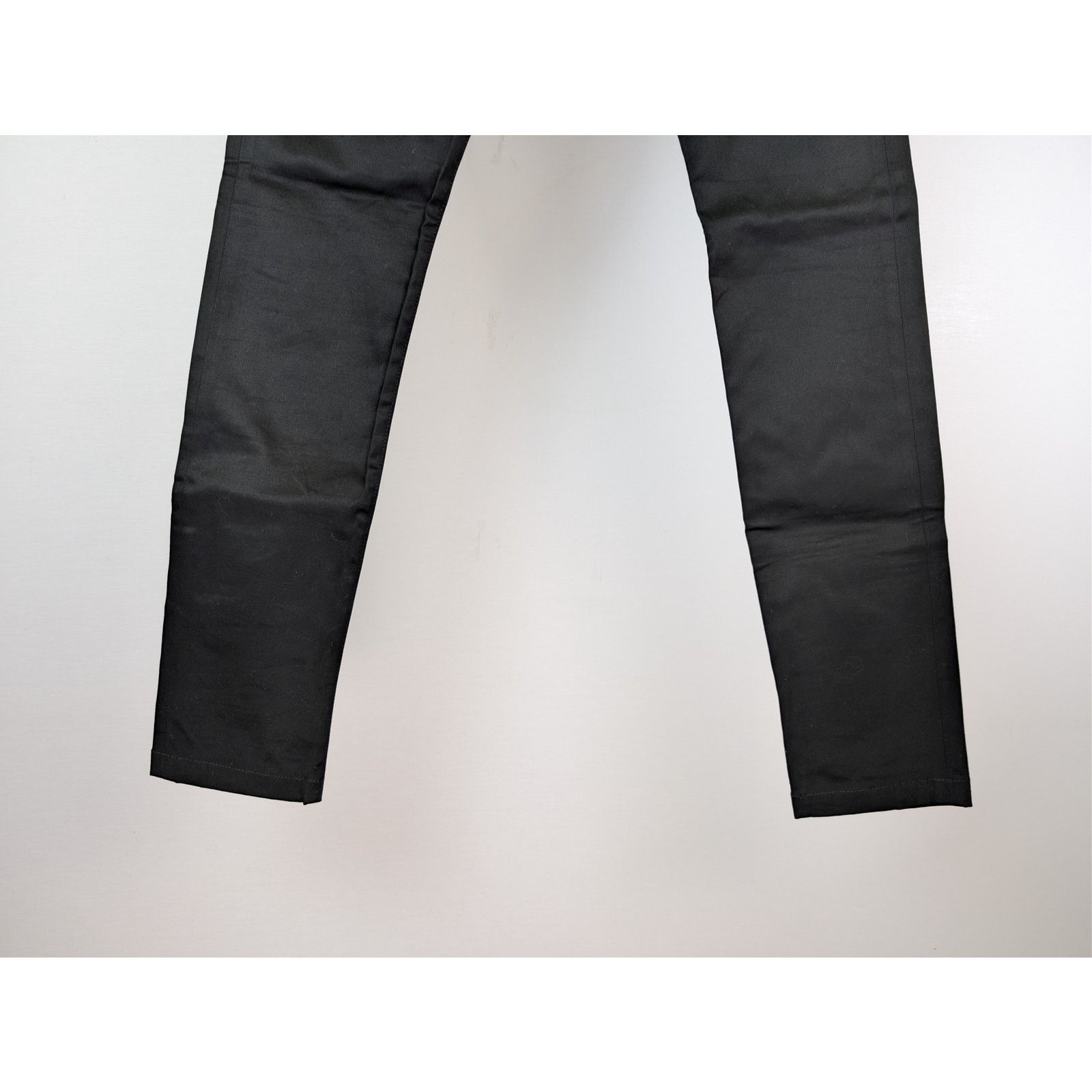 Saint Laurent Paris o1rshd1 Chinos Jeans in Black Raw Size US 29 - 4 Thumbnail