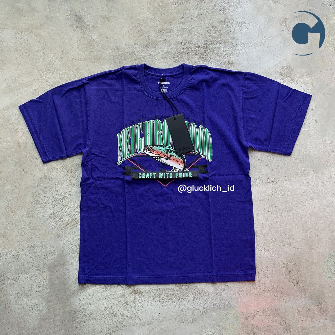 Neighborhood Neighborhood, NH . Tee SS-21 in Blue Size US S / EU 44-46 / 1 - 7 Thumbnail