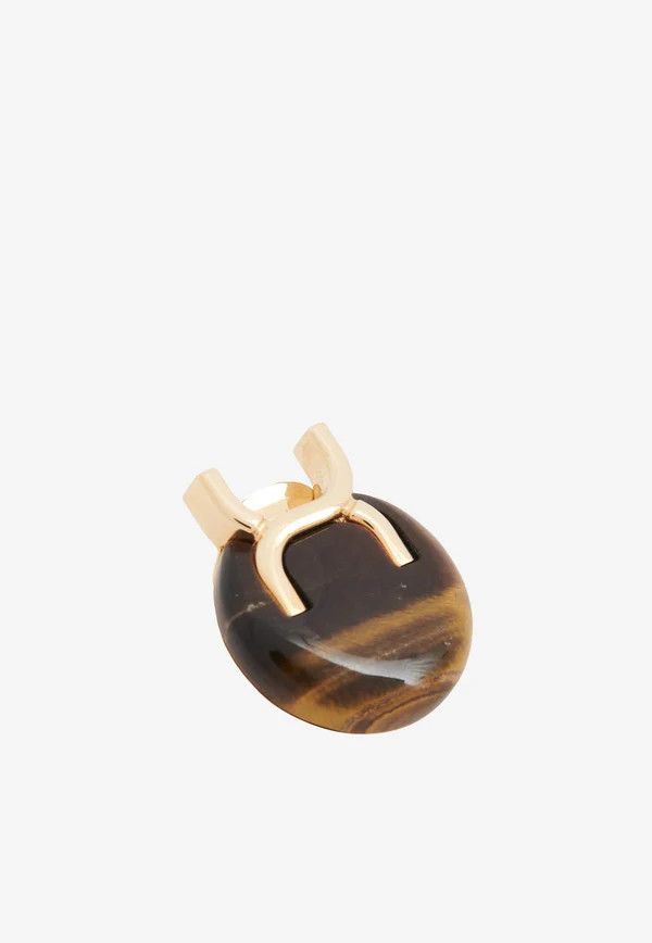 Chloe o1loc1c0425 CHC23 Size: OS / Marcie Errings in Brown Size ONE SIZE - 2 Thumbnail