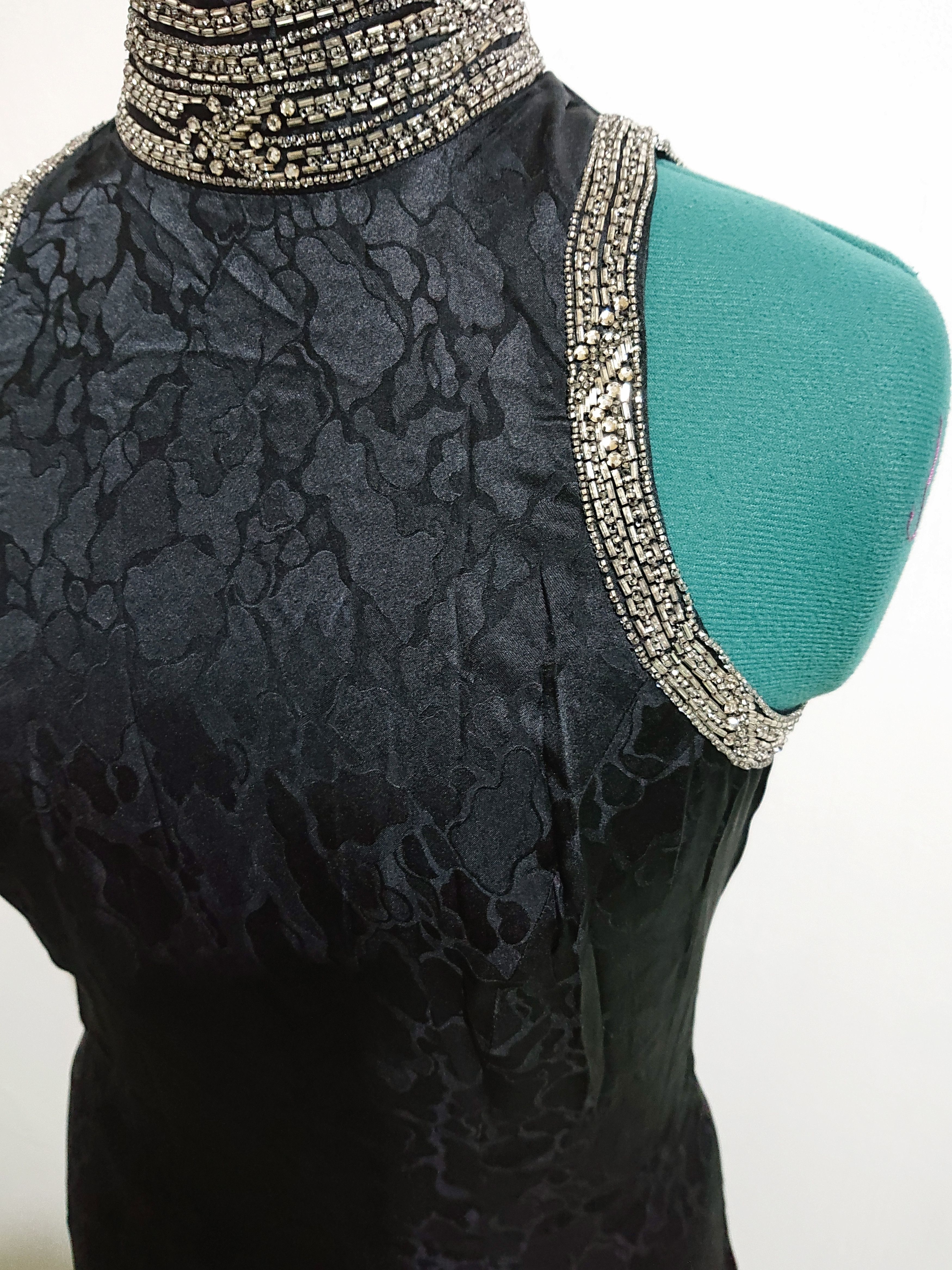 Vintage Années lauder black dress Size M / US 6-8 / IT 42-44 - 8 Thumbnail