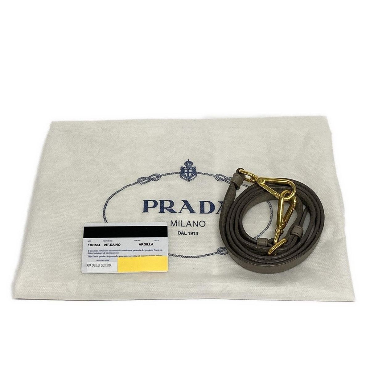 Prada PRADA Logo Tote Bag 1BC534 Size ONE SIZE - 11 Thumbnail