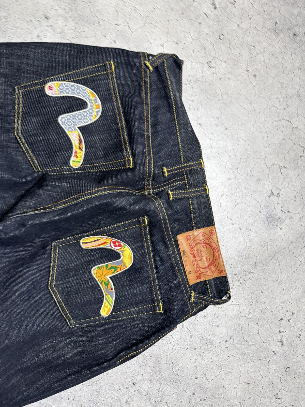 Evisu Evisu Denim Jeans Big Logo Vintage Size 31 Size US 31 - 7 Thumbnail