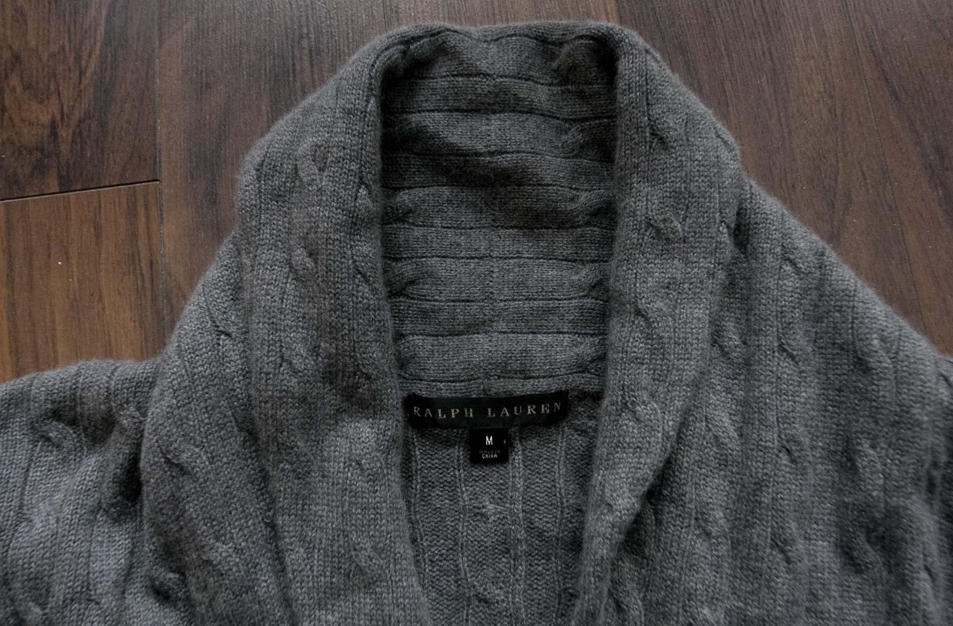 Ralph Lauren Black Label Ralph Lauren Black Label Sweater Poncho 100% Cashmere Size M Size M / US 6-8 / IT 42-44 - 2 Thumbnail