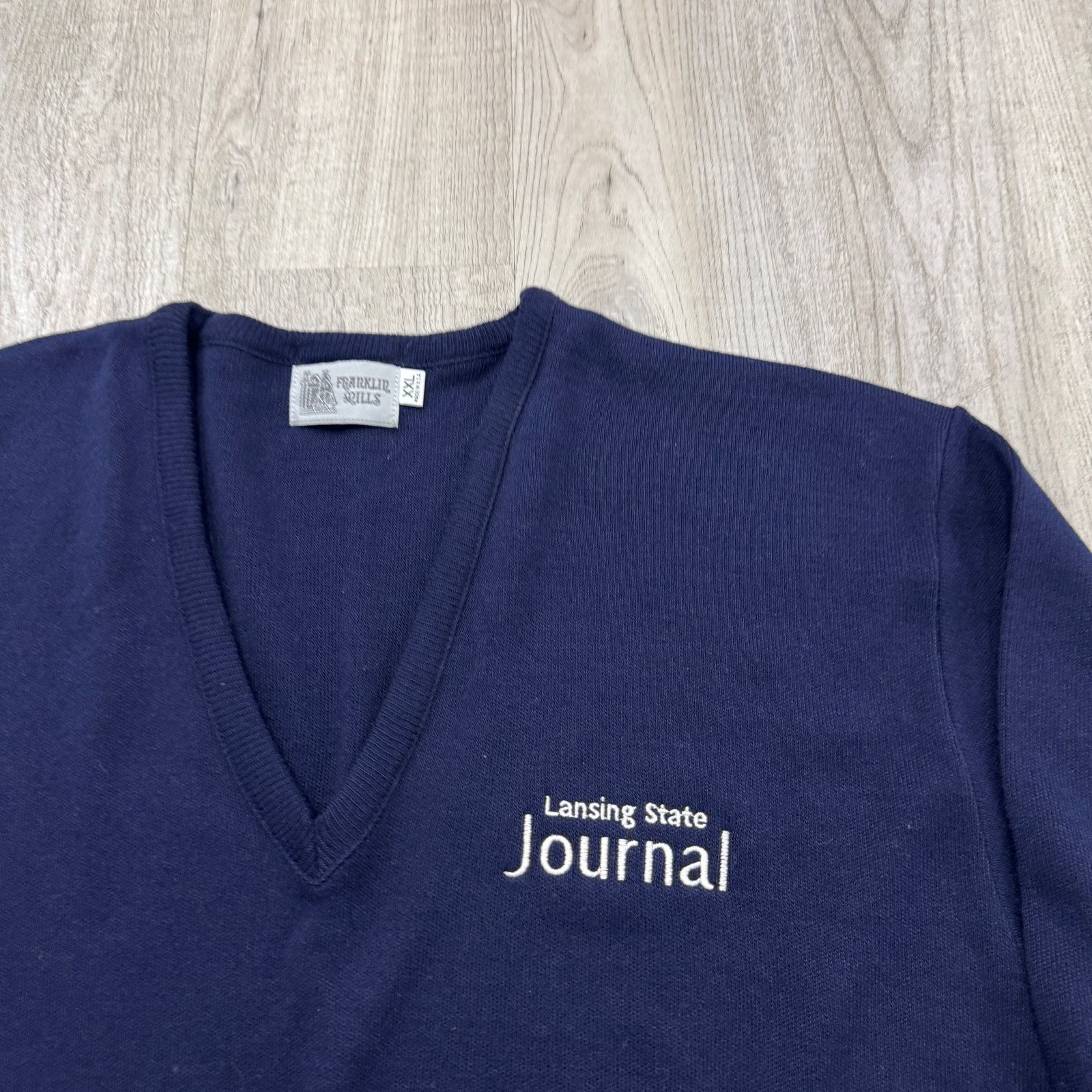 Vintage Vintage Lansing State Journal Sweater Men's 2XL Pullover Size US XXL / EU 58 / 5 - 3 Thumbnail