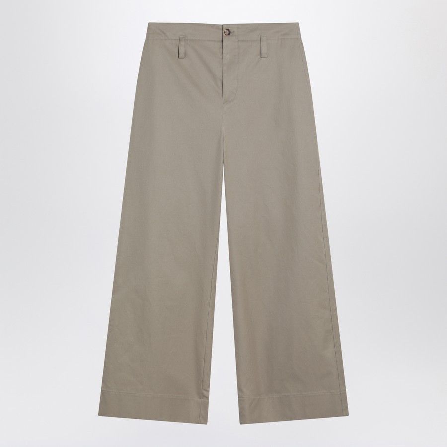 Alexander McQueen o1d2blof0126 Cotton Gabardine Chino Pants in Beige Size US 30 / EU 46 - 1 Thumbnail
