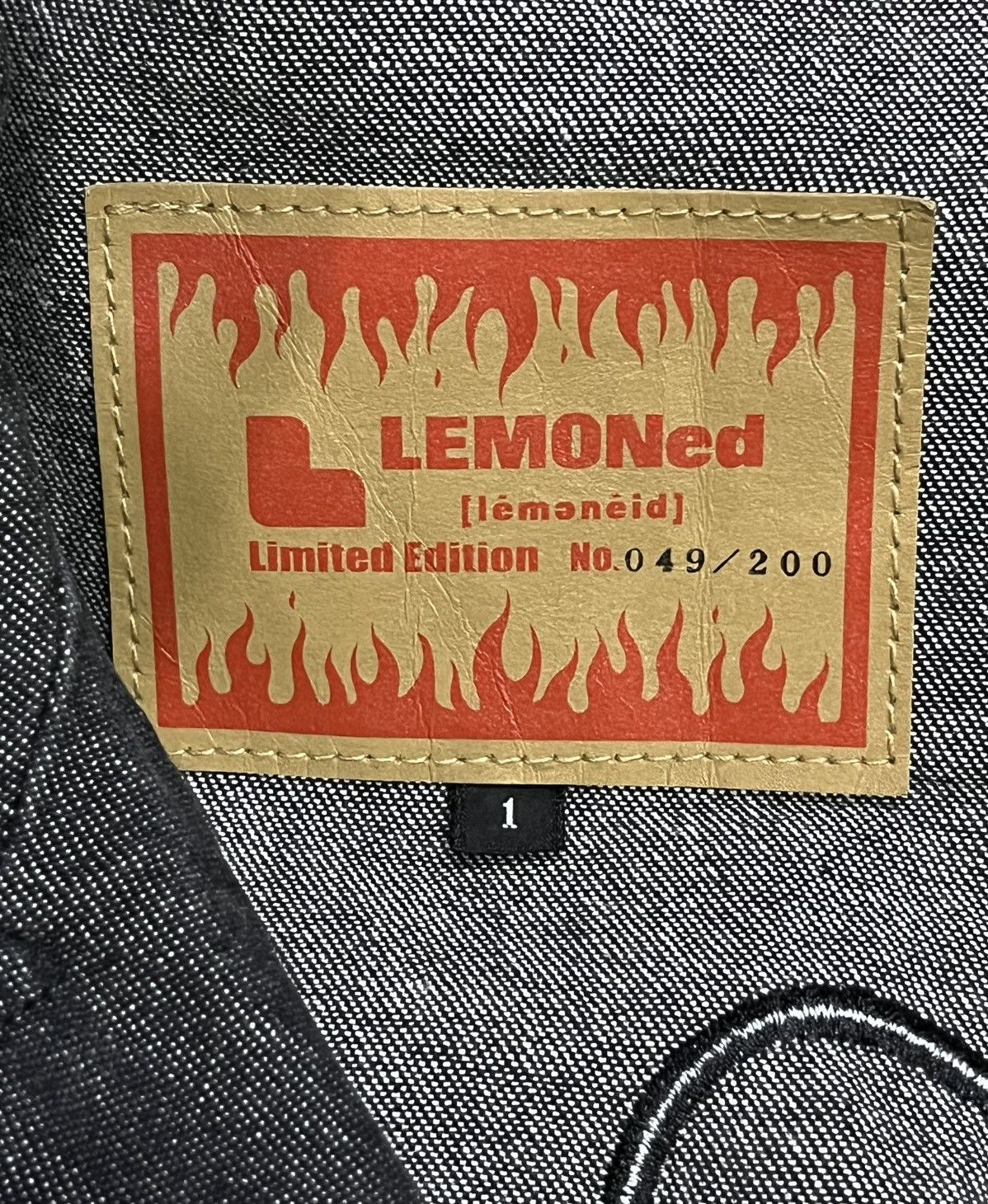 Lyrical Lemonade 🔥Lemoned Limited Edition 49/200 Cropped Punk Biker Jacket Size XS / US 0-2 / IT 36-38 - 8 Thumbnail