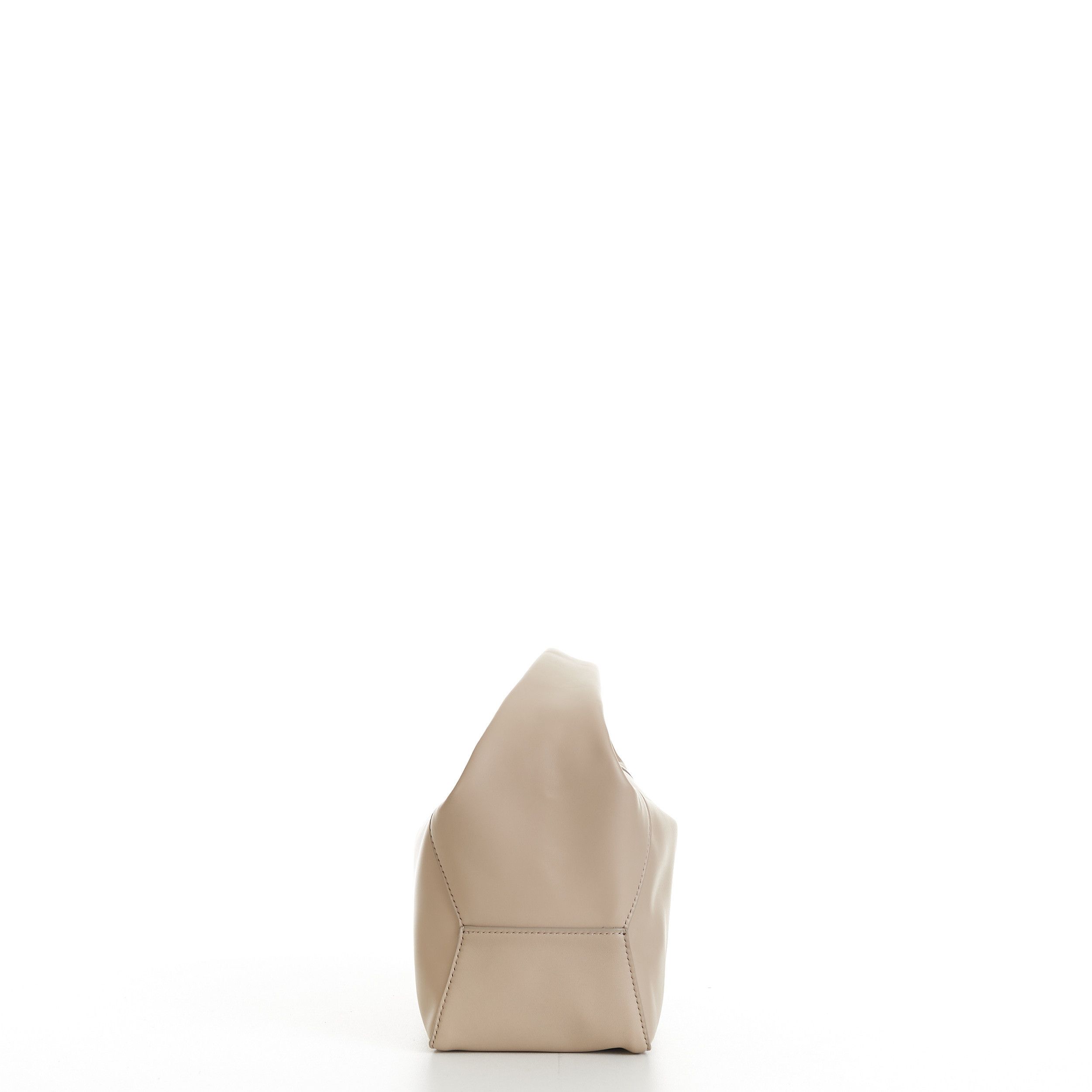 Brunello Cucinelli BC Duo Small Hobo Bag In Sand Calfskin Leather Size ONE SIZE - 3 Thumbnail