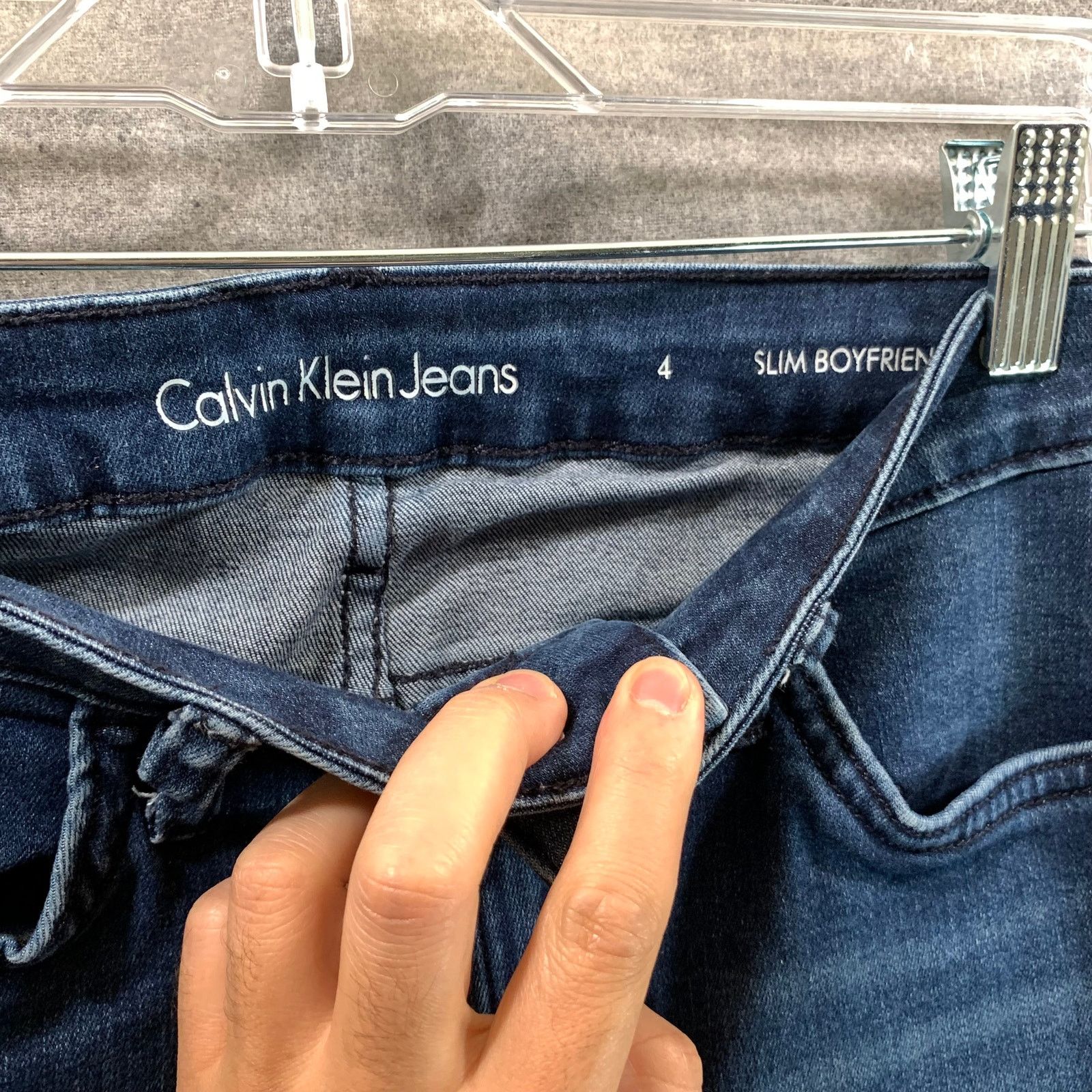 Calvin Klein Calvin Klein Jegging Slim Boyfriend Womens 4 Size 27" / US 4 / IT 40 - 3 Thumbnail