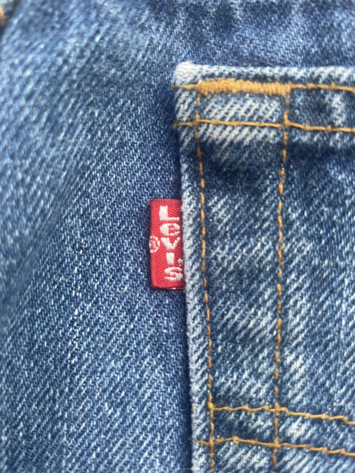 Levi's × Vintage Vintage 1989 Levis 501 XX e Distresed Size US 31 - 14 Thumbnail