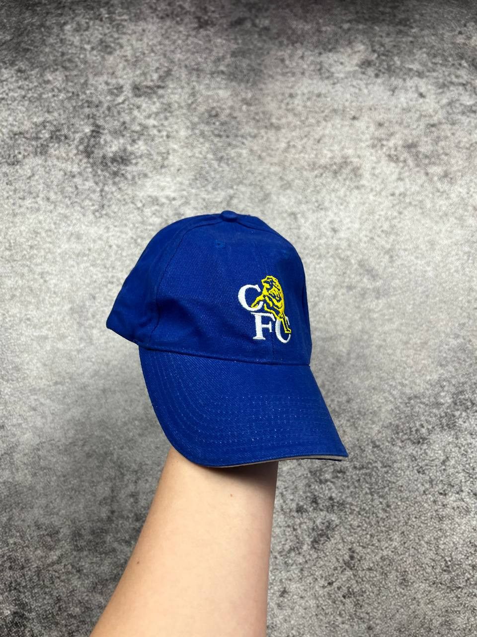 Chelsea Soccer Vintage Chelsea FC Cap Football Soccer Size ONE SIZE - 2 Thumbnail