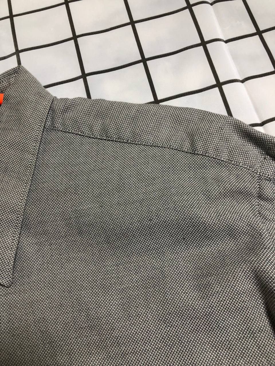 Lacoste Lacoste Regular Fit Short Sleeve Oxford Shirt in Pale Size US L / EU 52-54 / 3 - 11 Thumbnail
