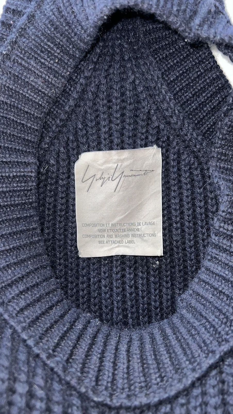Yohji Yamamoto Yohji Yamamoto Heavy Wool Knitted Sweater Pocket Dress Size XS / US 0-2 / IT 36-38 - 5 Thumbnail