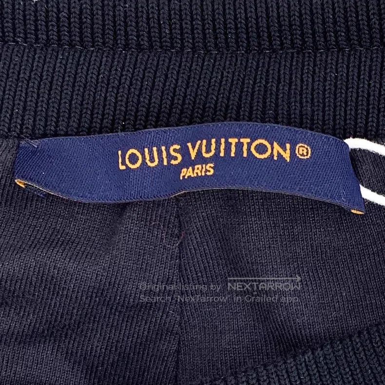 Louis Vuitton Louis Vuitton size xl 23 dark green logo full print camo po Size US 28 / EU 44 - 5 Thumbnail