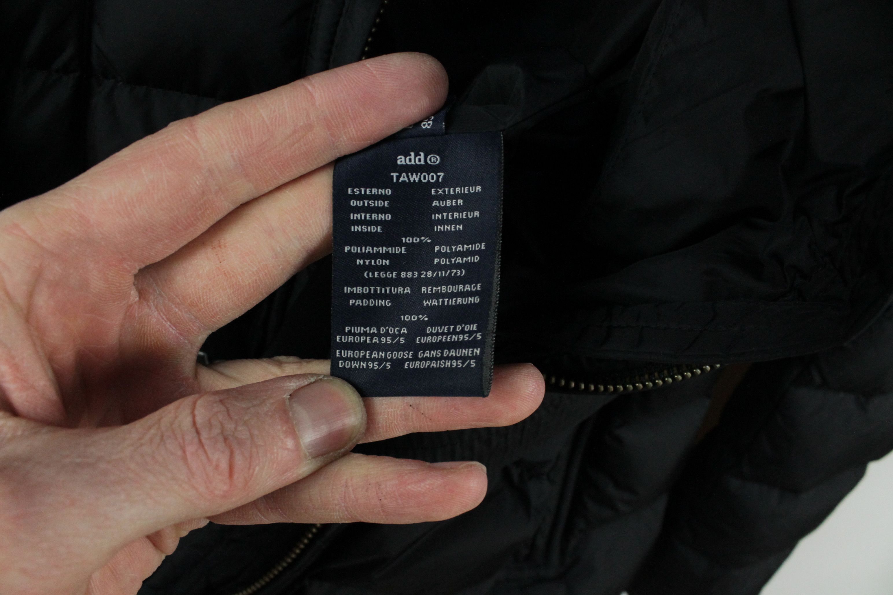 Add × Designer Add Down Black Coat Jacket With Belt Size XS / US 0-2 / IT 36-38 - 11 Thumbnail