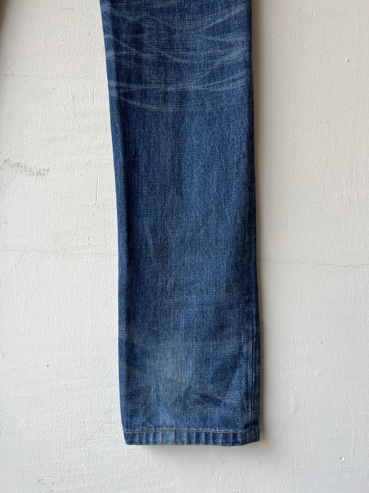 A.P.C. Vintage A.P.C. Aging Mud Faded Denim Selvedge Jeans Size US 29 - 22 Thumbnail