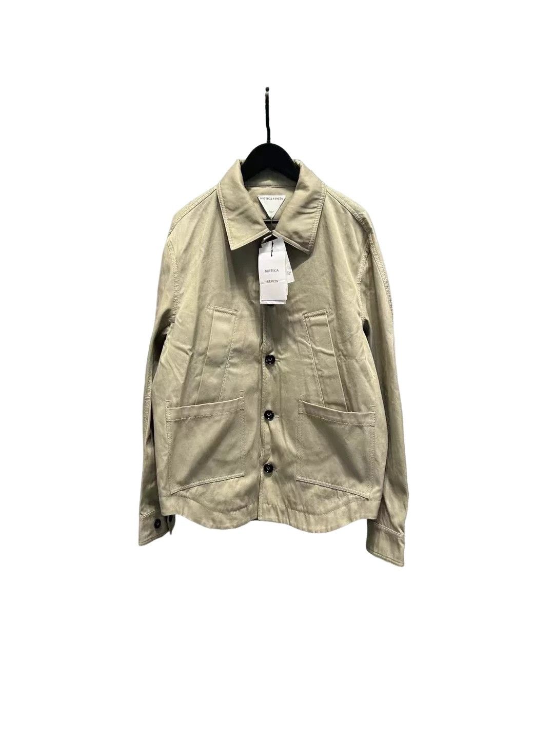 Bottega Veneta Bottega Veneta Beige 4-Pocket Shirt Jacket 46 Size US S / EU 44-46 / 1 - 1 Thumbnail
