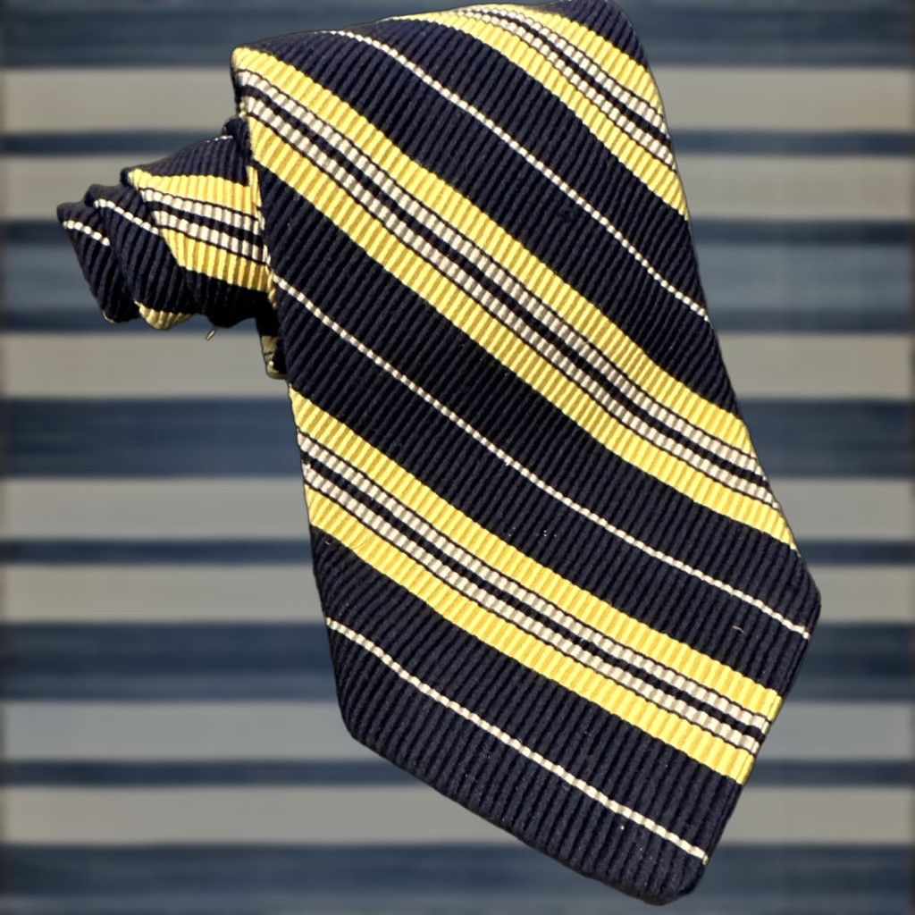 Robert Talbott Robert Talbott Silk Blend Tie Classic Geometric Multi-Color 57"-60" Tied Mens Size ONE SIZE - 1 Thumbnail