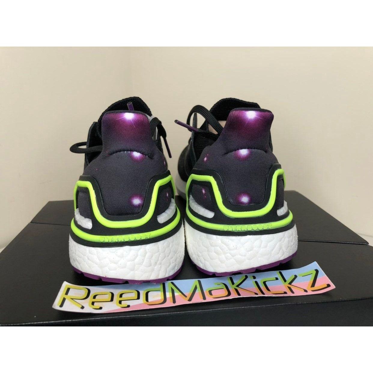Adidas Adidas Ultraboost 20 Black Purple Kids 5Y Size US 5 / EU 37 - 5 Thumbnail