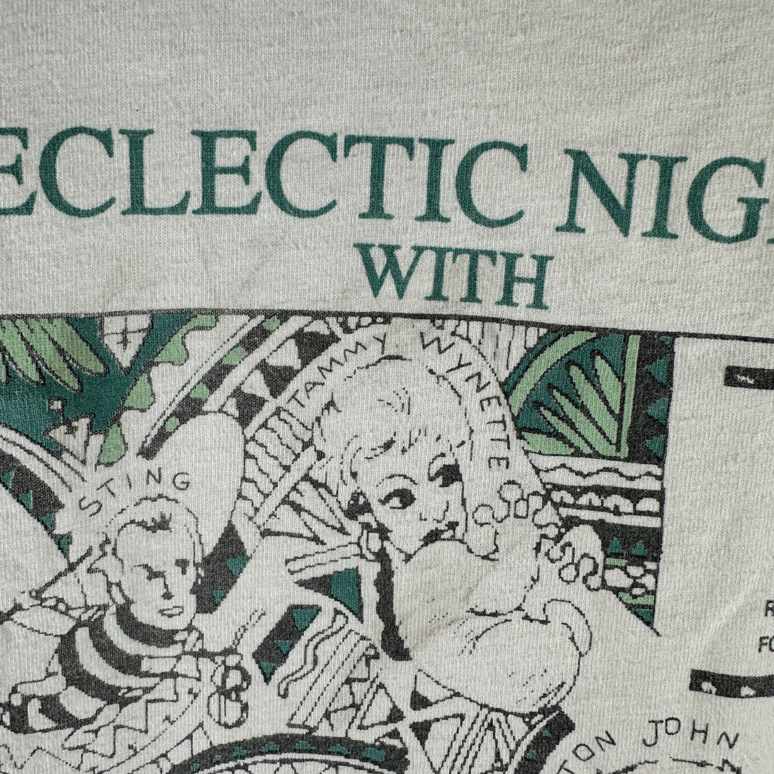 Vintage 1994 Whitney Houston Elton John The Rain Forest Concert Tee Size US XL / EU 56 / 4 - 3 Thumbnail