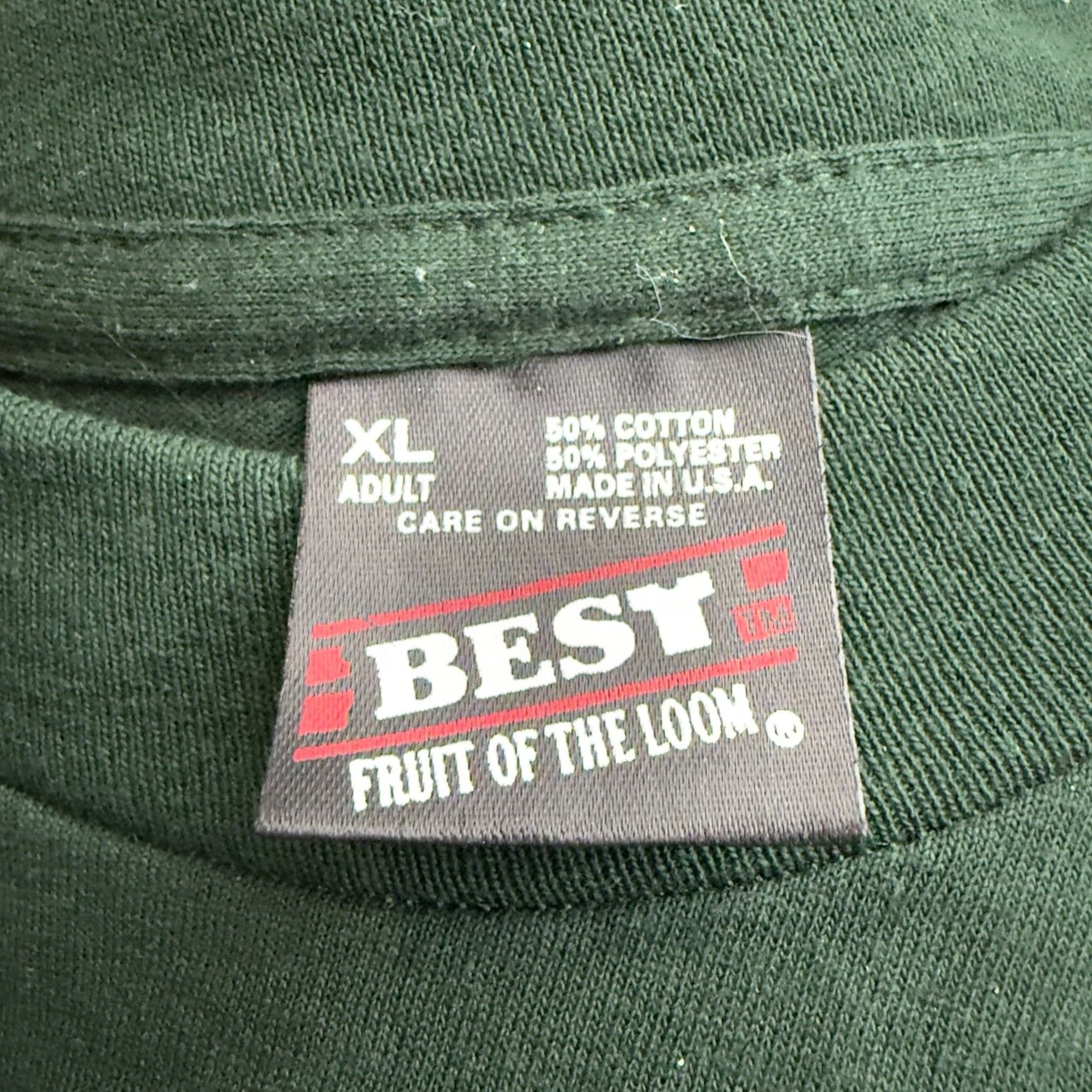 Fruit Of The Loom VINTAGE Fruit of the Loom Marines Green Graphic Tee Mens XL Single Stitch USA USA Marines Graphic T-Shirt Mens XL Green Boys? Size US XL / EU 56 / 4 - 4 Thumbnail