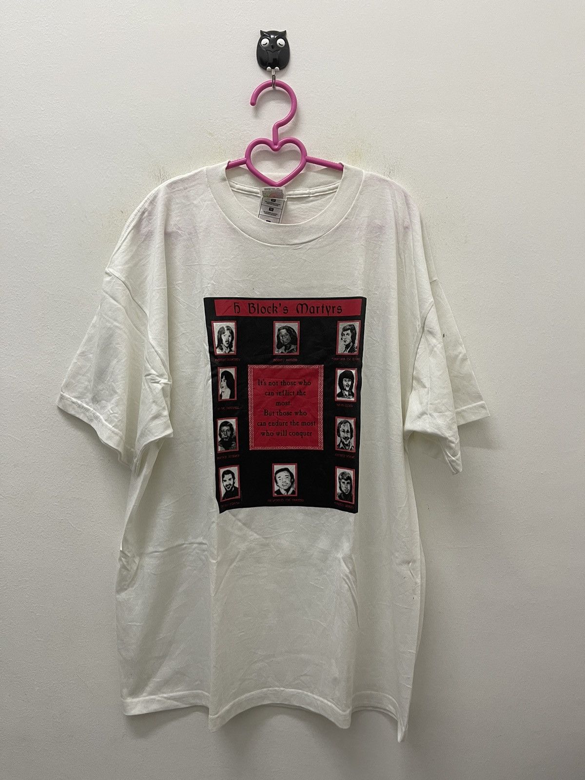 Vintage Rare Vintage H BLOCKS MARTYRS Tee Size US XL / EU 56 / 4 - 1 Thumbnail