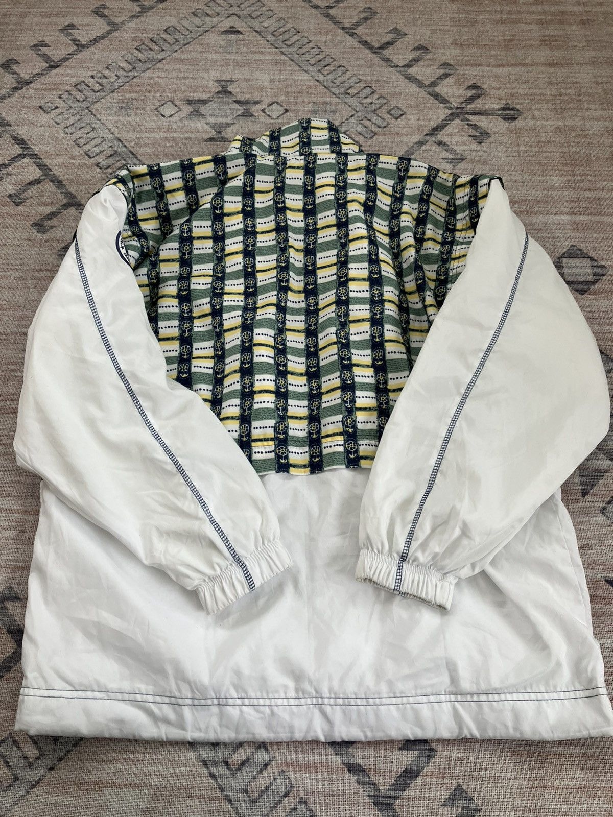 Puma × Vintage Vintage 90s Puma Full Zip Windbreaker Jacket Y2K Blue Size US L / EU 52-54 / 3 - 7 Thumbnail