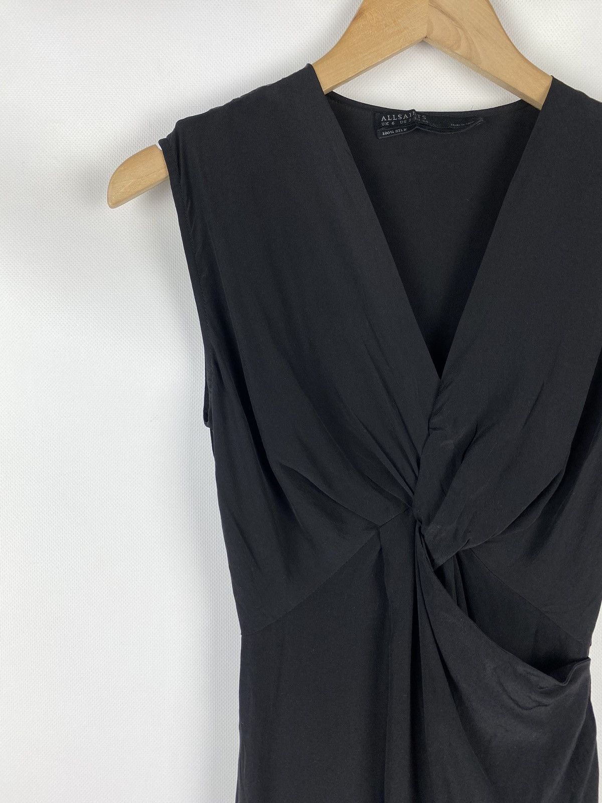 Allsaints Allsaints Salma Silk ladies sleeveless wrap dress Size XS / US 0-2 / IT 36-38 - 5 Thumbnail