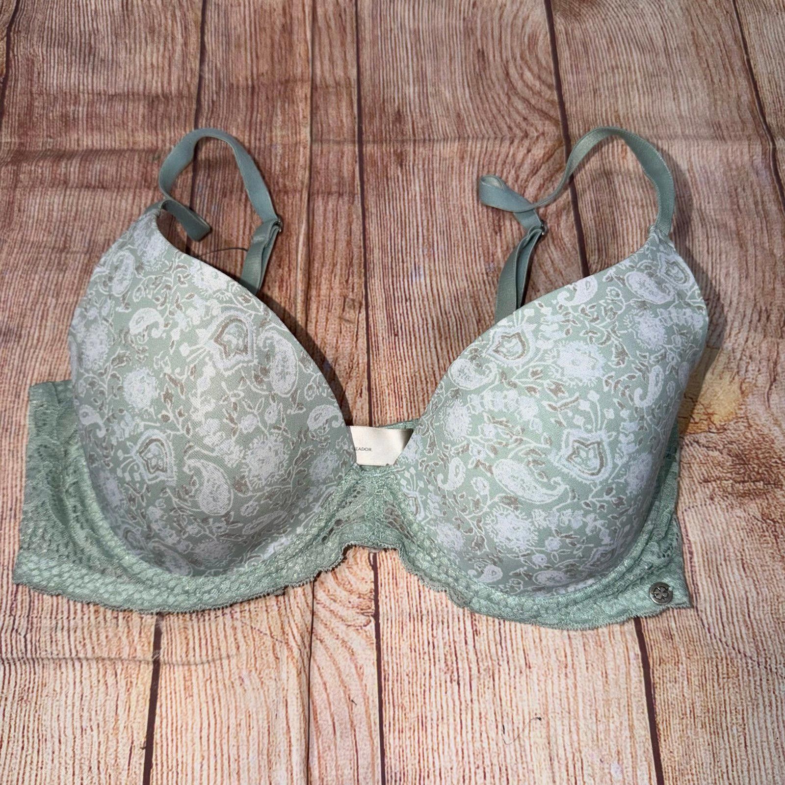 Lucky Brand Lucky Brand 34C Lace Trimmed Bra Size ONE SIZE - 1 Thumbnail